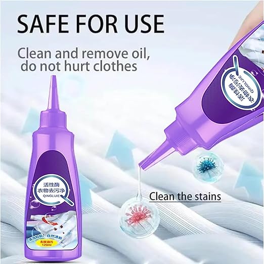 Stain Remover For Clothes Multi-Purpose Roll Bead Fabric Clothes Stain Remover(pack of 2)