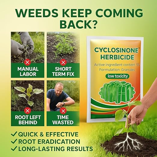 Cyclosinone Herbicide Granules ( Pack Of 2 )