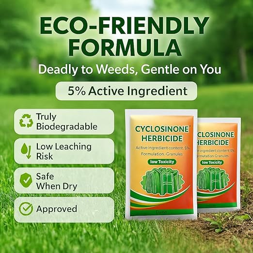 Cyclosinone Herbicide Granules ( Pack Of 2 )