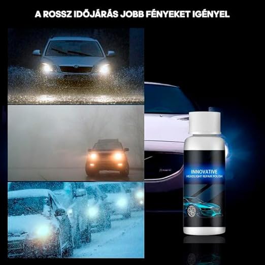 Car Headlight Repair Fluid, Scratch Remover Pack of 2