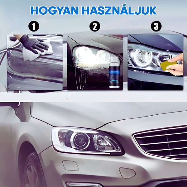 Car Headlight Repair Fluid, Scratch Remover Pack of 2